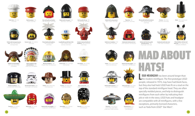 LEGO MINIFIGURE YEAR BY YEAR A VISUAL HISTORY W// TOWNSPERSON ROBBER STORMTROOPER
